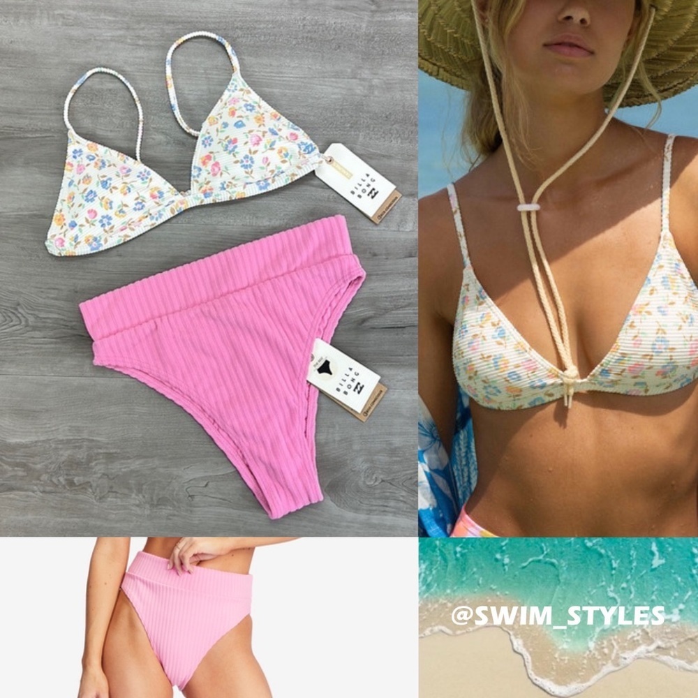☀️BILLABONG☀️ DITS OREAMIN CECIT IN THE LOOP RISE BIKINI SET